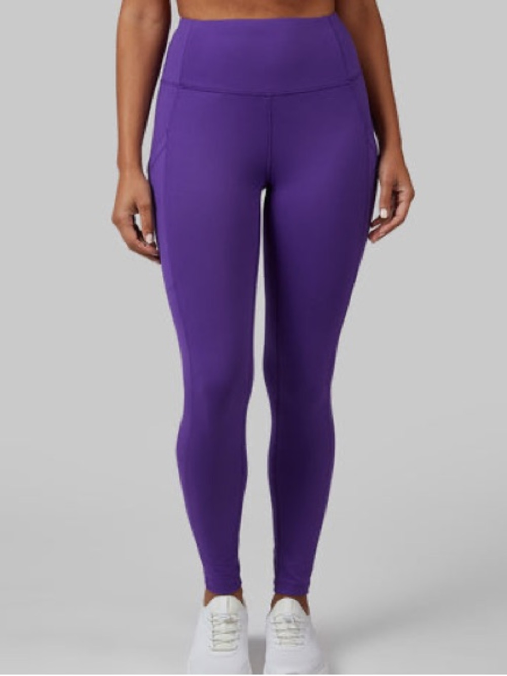 NWT 32 Degrees Purple Leggings Sz L